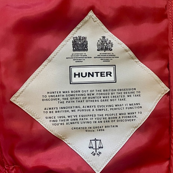 NWT Hunter Jacket Puffer Mens Original Midlayer Red Medium M - Picture 8 of 15